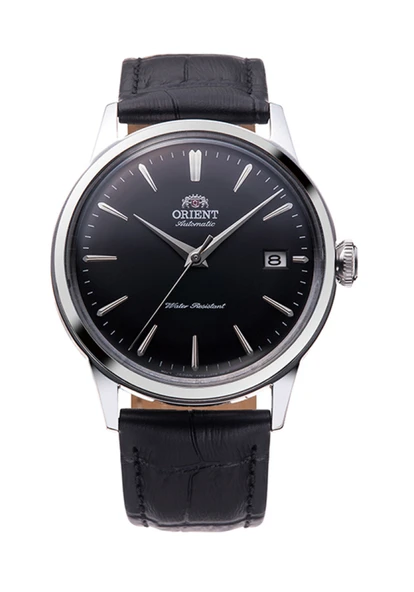 Orient Bambino RA-AC0M02B30B Kurmalı Otomatik Deri Siyah 38 mm Erkek Kol Saati ürün görseli 1