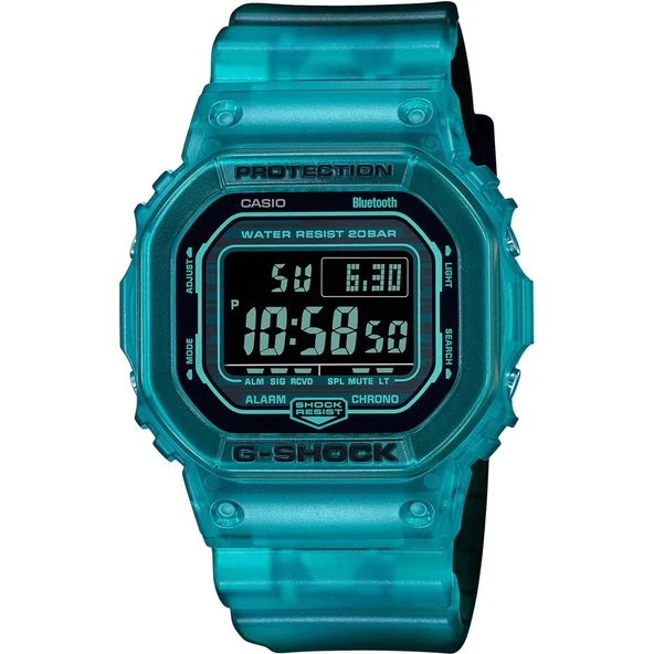 Casio DW-B5600G-2DR Quartz Silikon Mavi 20 ATM 43 mm Erkek Kol Saati ürün görseli 1