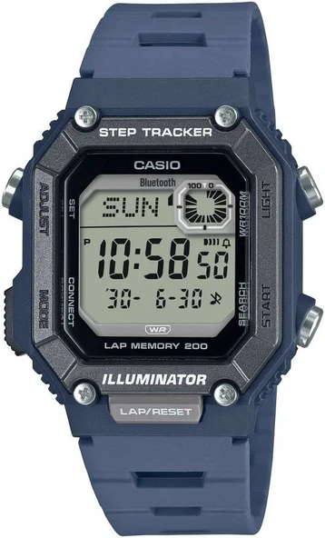 Casio WS-B1000-2AVDF Quartz Dijital Lacivert 10 ATM 41 mm Erkek Kol Saati ürün görseli 1