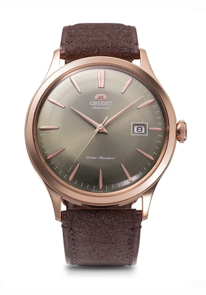 Orient RA-AC0P04Y10B Otomatik Deri Kahverengi Kristal Cam 42 mm Erkek Kol Saati ürün görseli 1