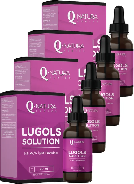 Lugols Solution % 5 İyot Damla 20 ml - 4 ADET + Roll-on Başlık Hediyeli ! ürün görseli 1