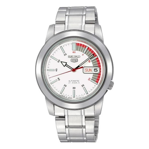Seiko 5 SNKK25K1 Otomatik Çelik Gri 39 mm Erkek Kol Saati ürün görseli 1