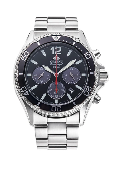 Orient RA-TX0202B10B Quartz Solar Safir Kristal Cam 43 mm Erkek Kol Saati ürün görseli 1