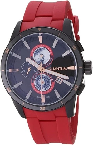 Quantum ADG991.668 47 mm Kırmızı Erkek Saat ürün görseli 1