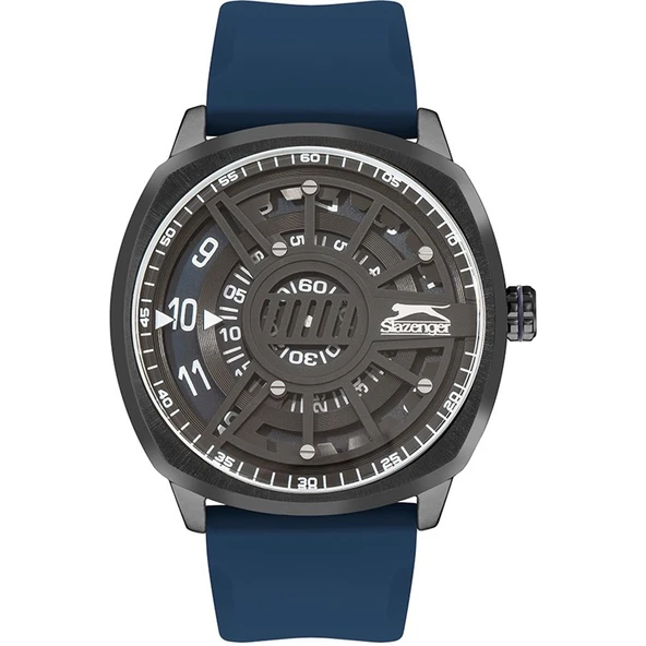 Slazenger SL.09.2211.1.02 Quartz 45 mm Silikon Kordon Lacivert Erkek Kol Saati ürün görseli 1
