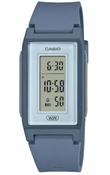 Casio LF-10WH-2DF Quartz Silikon Açık Mavi Organik Cam 24 mm Kadın Kol Saati ürün görseli 1