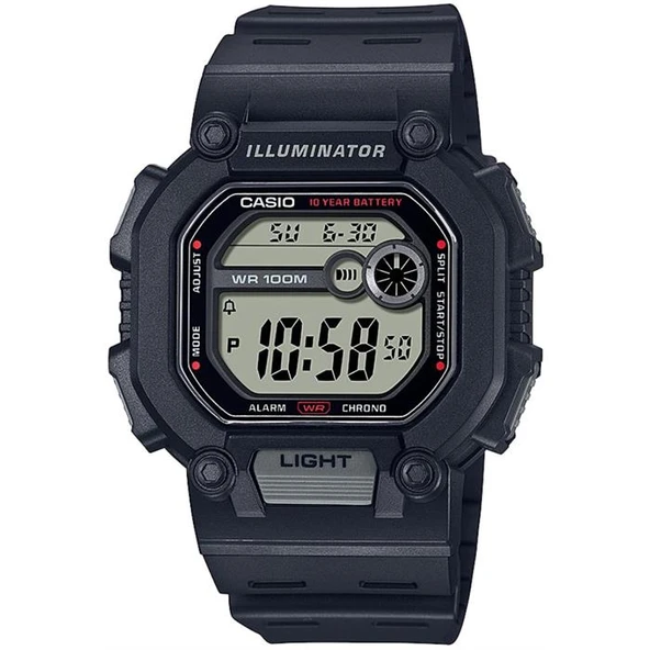 CASIO W-737H-1AVDF ERKEK KOL SAATİ - Resim 2