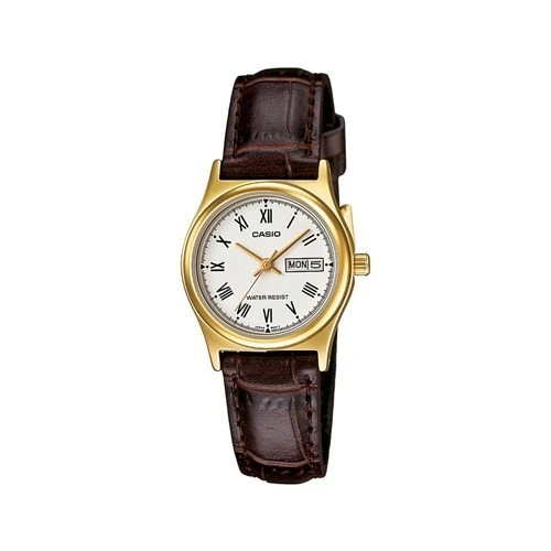 Casio LTP-V006GL-7BUDF Quartz Deri Kahverengi 25 mm Kadın Kol Saati ürün görseli 1