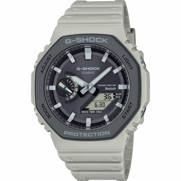 Casio G-Shock GA-B2100LUU-5ADR Quartz Silikon Krem 10 ATM 45 mm Erkek Kol Saati ürün görseli 1
