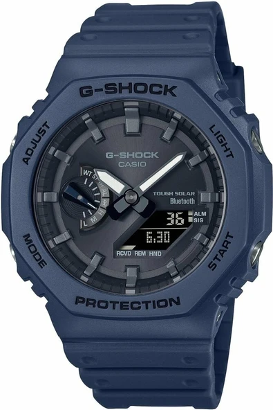 Casio GA-B2100-2ADR Solar Silikon Lacivert 20 ATM 45 mm Erkek Kol Saati ürün görseli 1