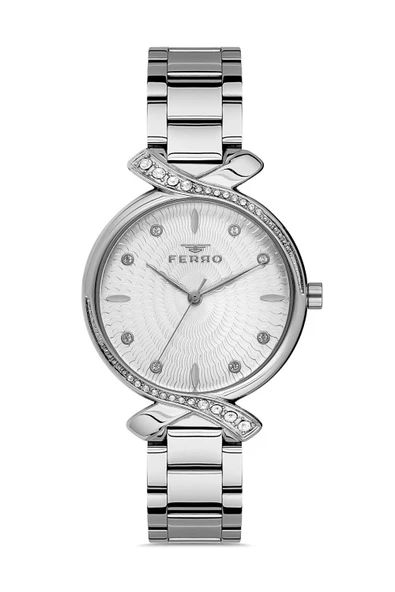 Ferro FL21254A-A Quartz Çelik Gri 33 mm Kadın Kol Saati ürün görseli 1