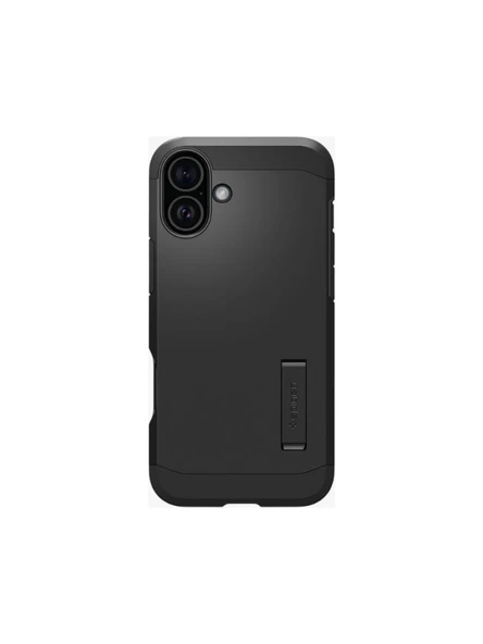 Spigen iPhone 16 Plus ile Uyumlu Kılıf Tough Armor Mag (MagSafe Uyumlu) Black ürün görseli 1