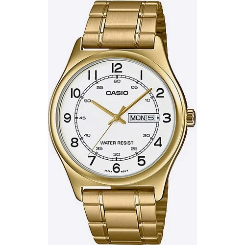 Casio MTP-V006G-7BUDF Quartz Çelik Altın Rengi Beyaz Kadran 38 mm Erkek Kol Saati ürün görseli 1