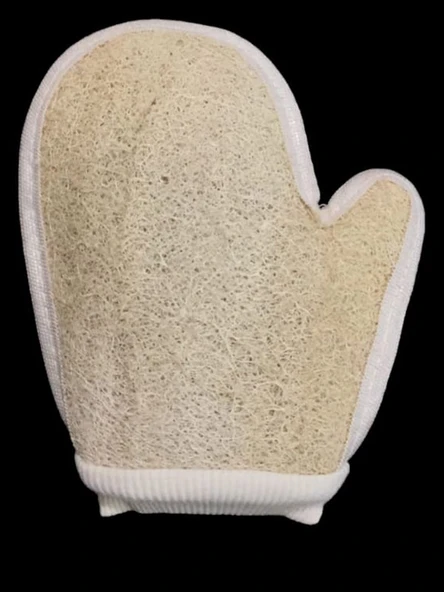 Loofah ( Kabak ) Parmaklı Eldiven - Resim 2