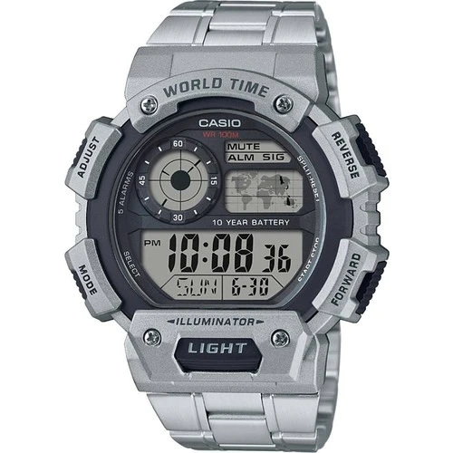 Casio AE-1400WHD-1AVDF Quartz Çelik Gri 51 mm Erkek Kol Saati ürün görseli 1