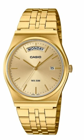 Casio MTP-B146G-9AVDF Quartz Çelik Altın Rengi 35 mm Erkek Kol Saati ürün görseli 1