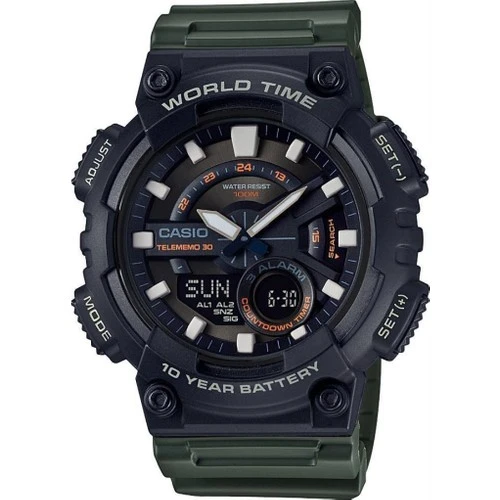 CASIO AEQ-110W-3AVDF ERKEK KOL SAATİ ürün görseli 1