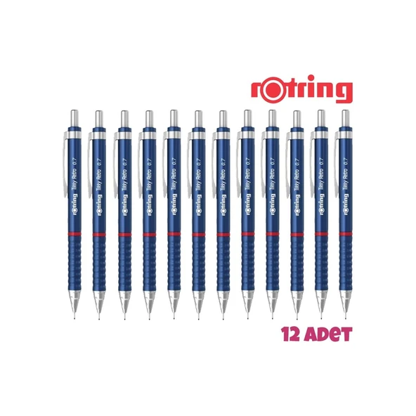 Tikky Retro Versatil Kalem0.7mm Mavi 12 Li ürün görseli 1