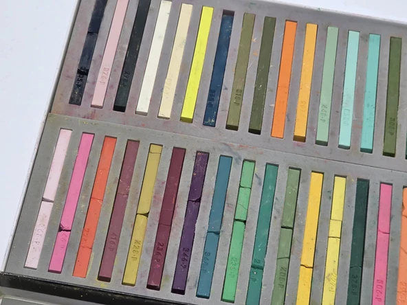 PTTAVM: Prismacolor Premier Nupastel 96'lı Pastel Boya Seti (Kırıklı)