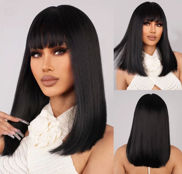 Haircube Sentetik Peruk 40cm LC342-1 ürün görseli 1