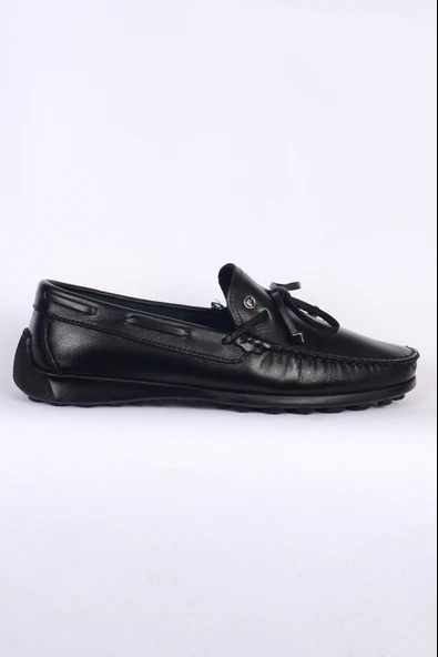 Pierre Cardin 14904  Loafer Önden Tokalı Siyah Erkek Ayakkabı ürün görseli 1