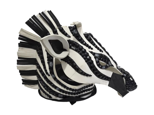 Orman Partisi için Zebra Kafası Cosplay Kostüm 65x50x35cm ürün görseli 1