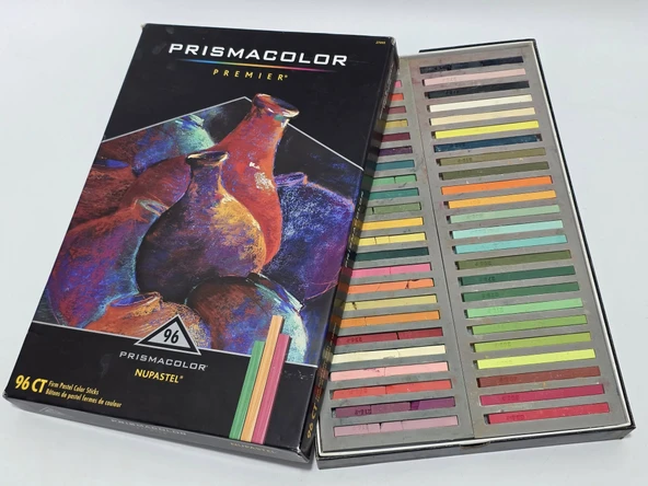 PTTAVM: Prismacolor Premier Nupastel 96'lı Pastel Boya Seti (Kırıklı)