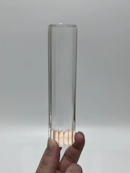 Dekoratif Çokgen Kristal Cam 131mm ürün görseli 1