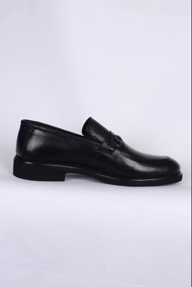 Pierre Cardin 14204 Günlük Önü Tokalı Günlük Erkek Siyah Ayakkabı ürün görseli 1