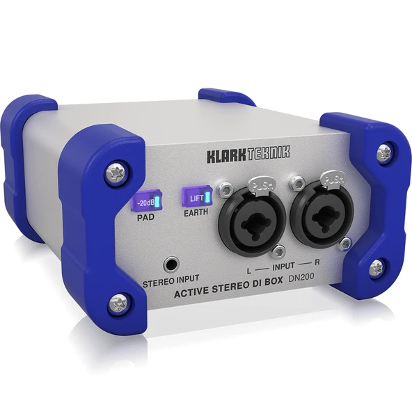 KLARK TEKNIK DN200 V2 2-Kanal Active DI Box - Resim 2