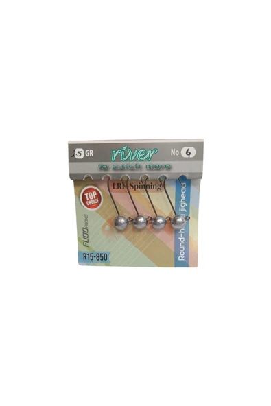 River Top kafa Jig Head 4P 2,5gr ürün görseli 1