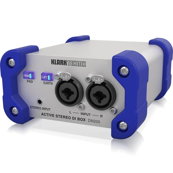 KLARK TEKNIK DN200 V2 2-Kanal Active DI Box - Resim 3