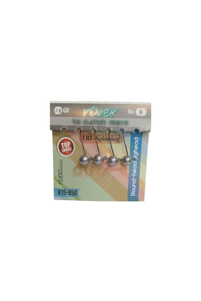 River Top kafa Jig Head 4P 1,8gr ürün görseli 1