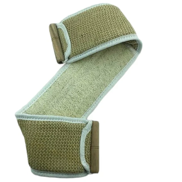 Loofah ( Kabak ) Örgü Sırt Masaj Bandı ürün görseli 1