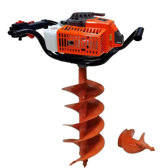 Gardenpro GP630 Çift Helezonlu Toprak Burgu Makinası 3.1 Hp 300 mm Çap ürün görseli 1