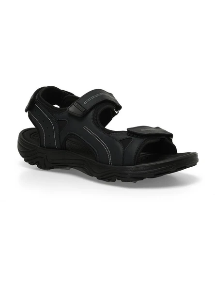 KİNETİX PIQO 4 FX SİYAH COMFORT CASUAL ANATOMİK SPOR SANDALET ürün görseli 1