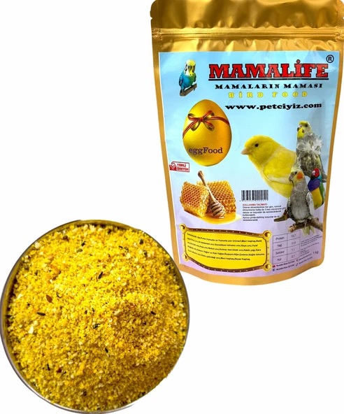 Mamalife Mamaların Maması Bird Food  Ballı Polenli 1kg ürün görseli 1