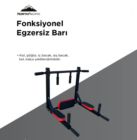 North Pacific Fonksiyonlu Egzersiz Barı ürün görseli 1