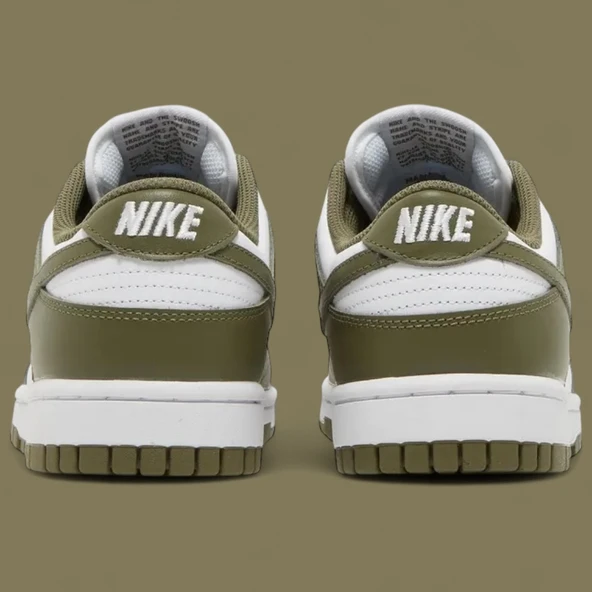 Nike Dunk Low 'Medium Olive - Resim 4