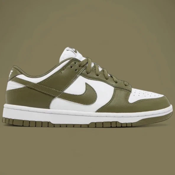 Nike Dunk Low 'Medium Olive - Resim 3