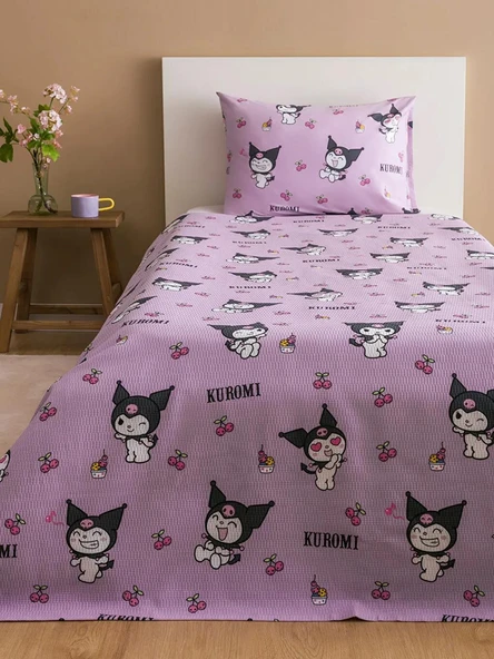 LCW HOME Karişik Kuromi Baskılı Çocuk Pike Seti ürün görseli 1