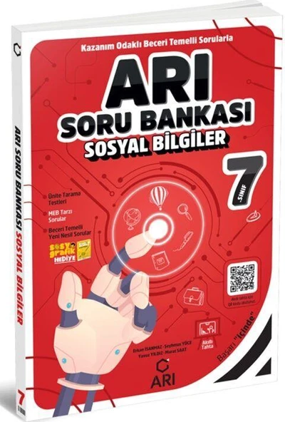 7. Sınıf Sosyal Bilgiler Soru Bankası Arı Yayıncılık ürün görseli 1