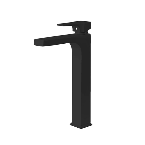 NEWARC AQUA ÇANAK TİPİ LAVABO BATARYAS SİYAH ürün görseli 1