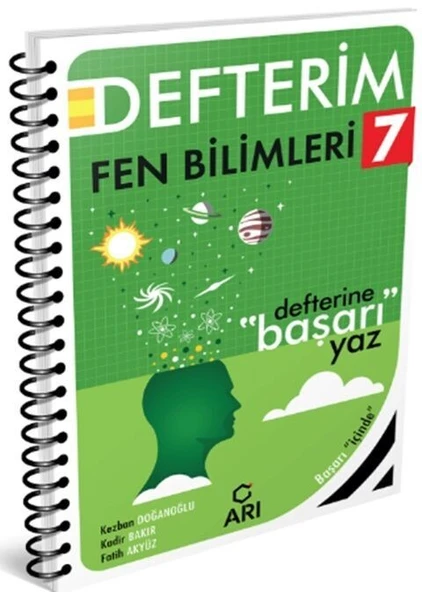 7. Sınıf Fen Bilimleri Akıllı Defteri Arı Yayıncılık ürün görseli 1