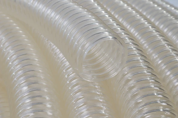 Şeffaf Spiral Lavabo Sifon Hortumu (1" ) (İç çap 25 mm ) 50 metre ürün görseli 1