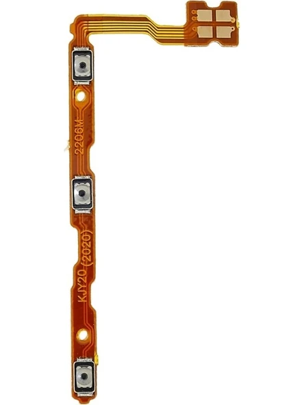 Vivo Y20S Uyumlu On Off Yan Ses Power Film Flex V2038 ürün görseli 1