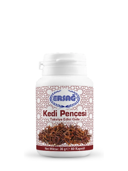 Ersağ Kedi Pençesi 60 Kapsül ürün görseli 1