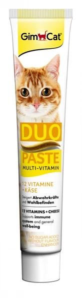 GimCat Multi-Vitamin Duo Paste Peynir + 12 Vitaminli 50gr ürün görseli 1