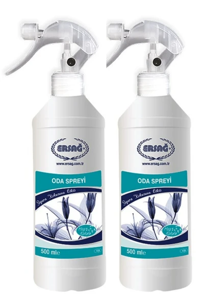 Ersağ Oda Spreyi Anti Sigara 500 ml 2 Adet ürün görseli 1