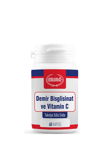Ersağ Demir Bisglisinat ve Vitamin C ürün görseli 1
